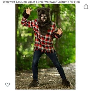 Men’s Werewolf Halloween Costume XL